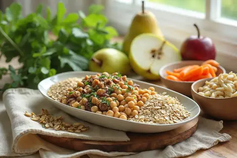 Plus de fibres sans y penser, repas par repas